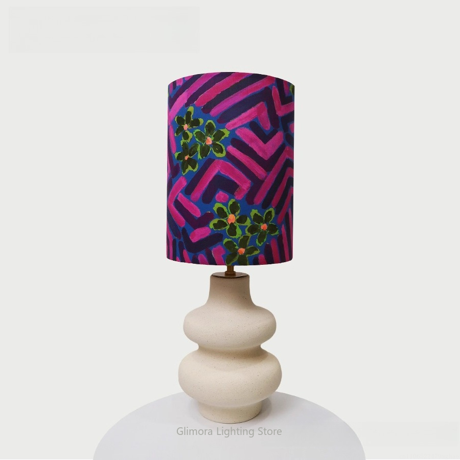 Century Textile & Sewing Supply Online Shopping - Liberty-Stoff-Tischlampe: Importiertes Textil mit kreativem Design