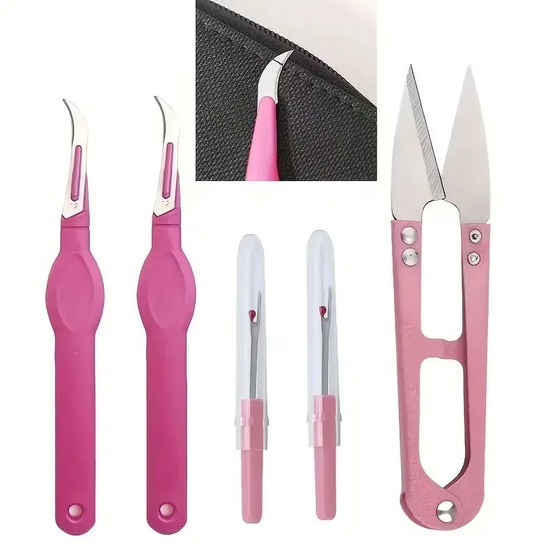 Seam Ripper Tool - Nahttrenner- und Fadenentferner-Set, Nähstichschneider, Nahttrenner-Werkzeug &