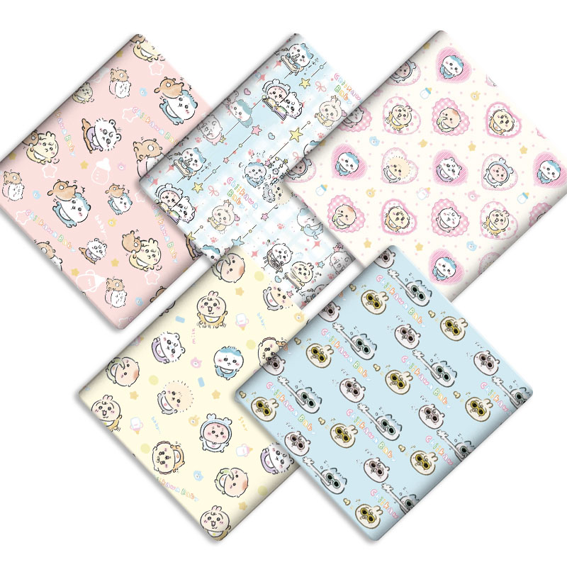 Sewing And Textile - Cartoon-Stoff 140x50CM Baumwollstoff Patchwork-Gewebe Kinder-Heimtextilien Nähen