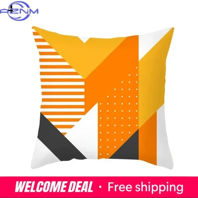 Boho Orange Abstrakter Kissenb – Century Textile & Sewing Supply Online Shopping Bewertung und Preis