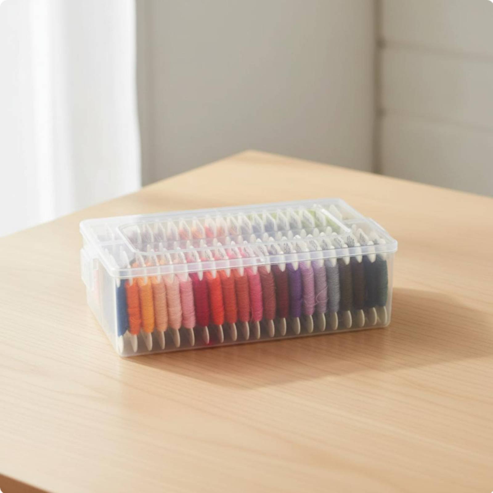 Stickgarn-Set Mehrfarbiges Sti – Embroidery Floss Thread Bewertung und Preis