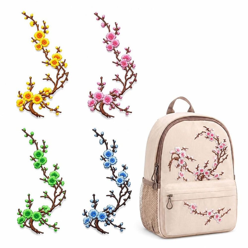 DIY Kirschblüten-Aufnäher zum  – Sewing And Textile Bewertung und Preis