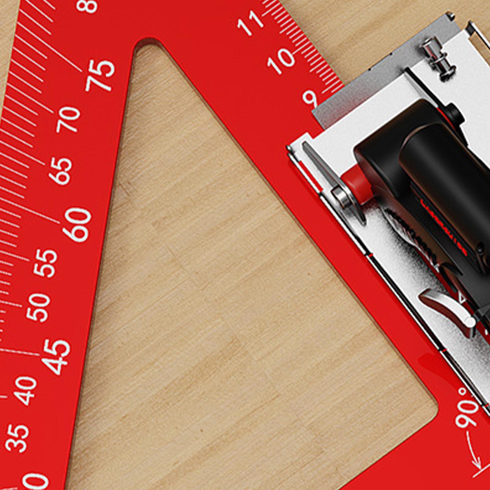 Holzbearbeitungs-Quadrat, rech – Quilting Ruler Square Bewertung und Preis