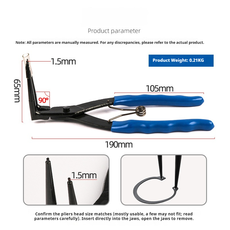 HOMEFISH 90-Grad Gebogene Lang – Snap Button Plier Bewertung und Preis