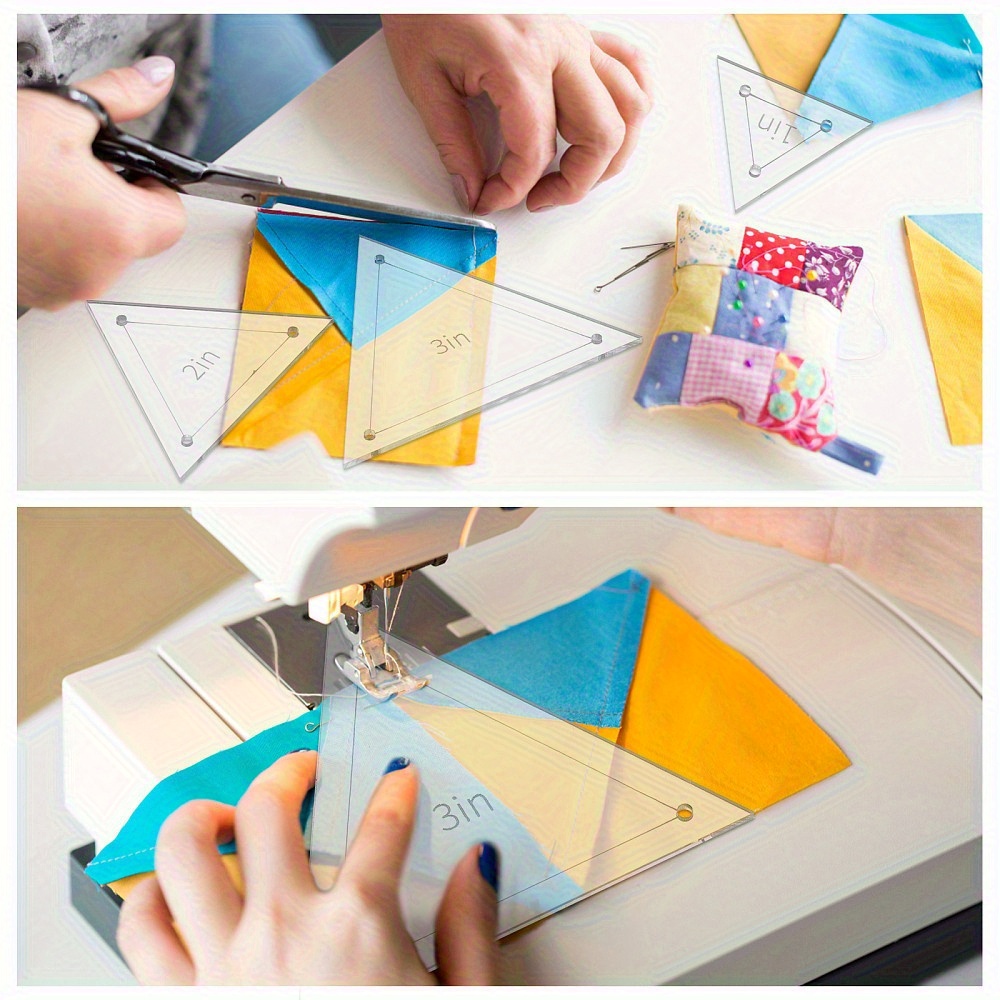 6-teiliges Acryl-Patchwork-Dre – Quilting Ruler Square Bewertung und Preis