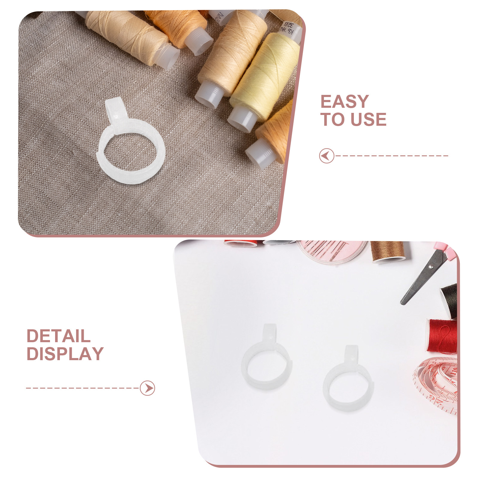 10 Stück Kreuzstich-Rollenklam – Sewing Roll Bewertung und Preis