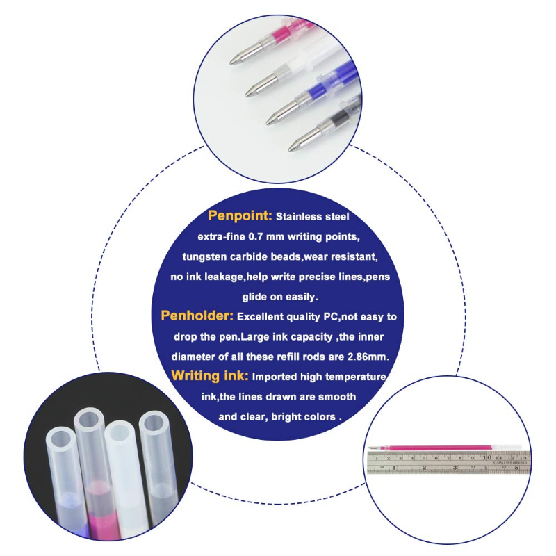 103 Teile/satz Wärme Löschbare – Fabric Marking Pen Bewertung und Preis