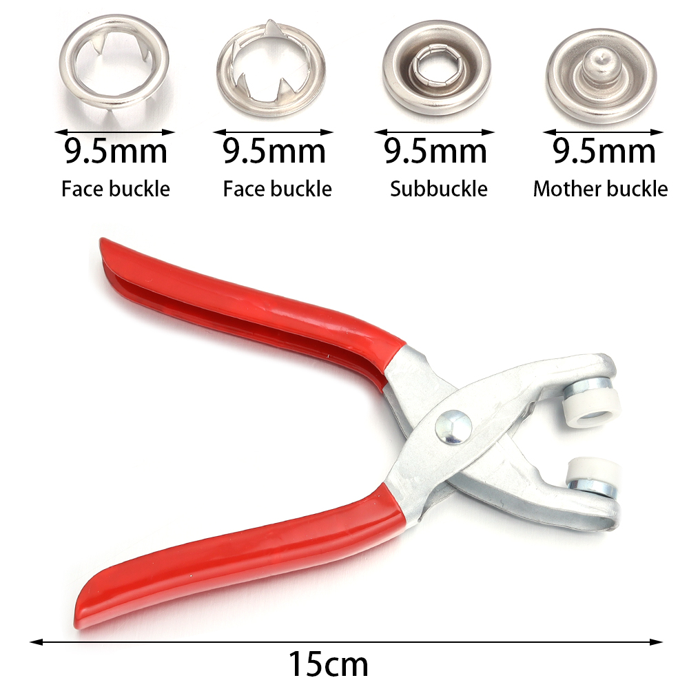 50 Sets 7,5/9,5/11mm Edelstahl – Snap Button Plier Bewertung und Preis