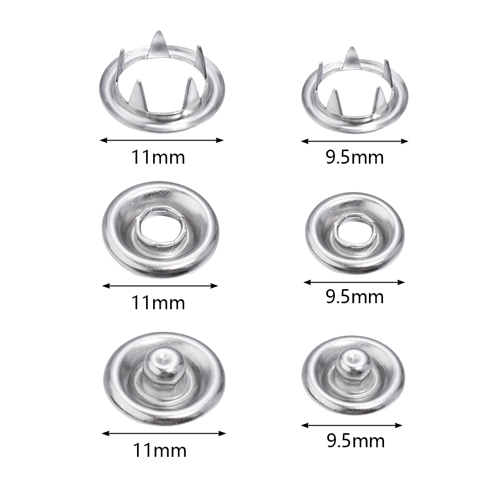 50 Sets 7,5/9,5/11mm Edelstahl – Snap Button Plier Bewertung und Preis