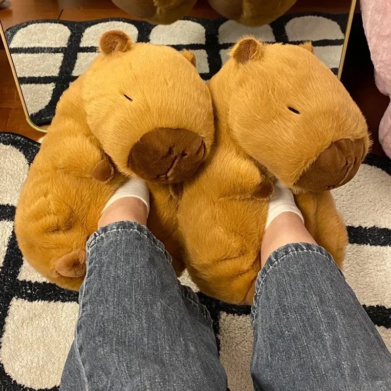 Neuheit Capybara Hausschuhe Un – Sewing Garment Bewertung und Preis