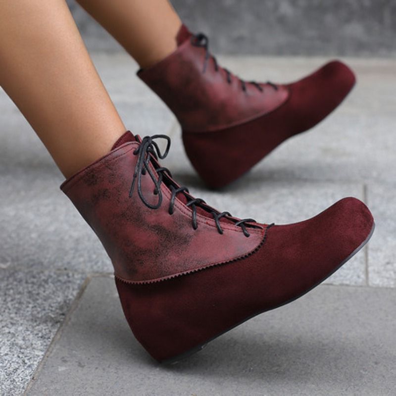 Große Größe 50, kurze Stiefel, – Sewing Fleece Bewertung und Preis