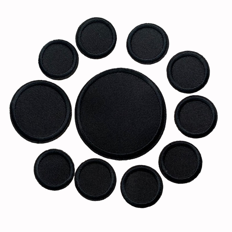 5 Stück schwarze runde Aufnähe – Velcro Sew On Bewertung und Preis