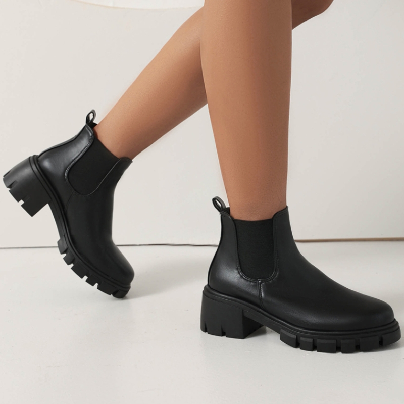 Schwarze Damen-Stiefeletten, H – Sewing Fleece Bewertung und Preis