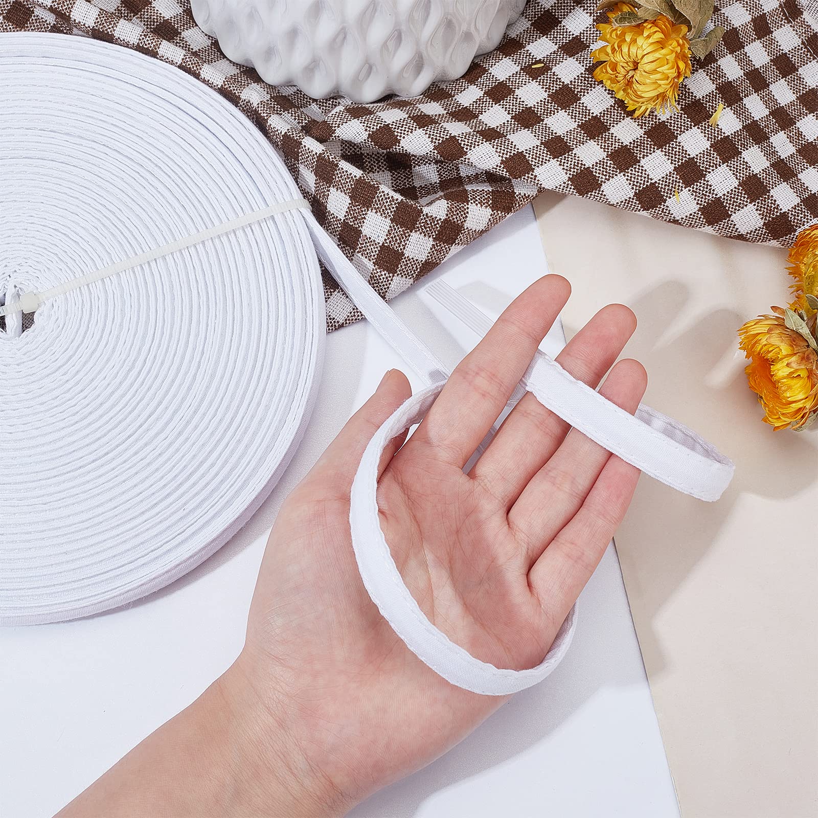 15mm Baumwollüberzogene Polyes – Sewing Garments Bewertung und Preis