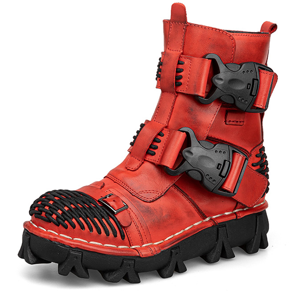Herren-Motorradstiefel aus ech – Sewing Latex Bewertung und Preis