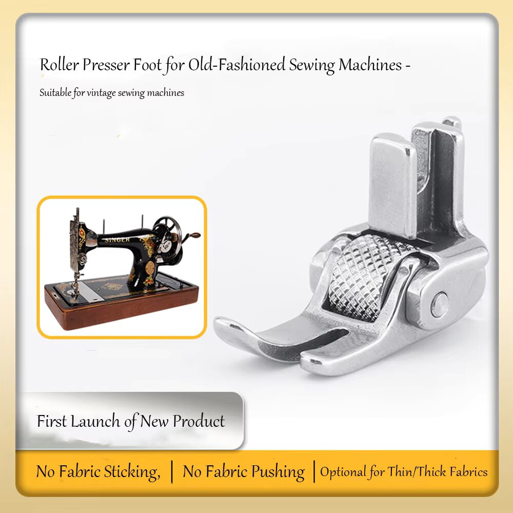 Vollstahl-Rollnähfuß für altmo – Sewing Roll Bewertung und Preis