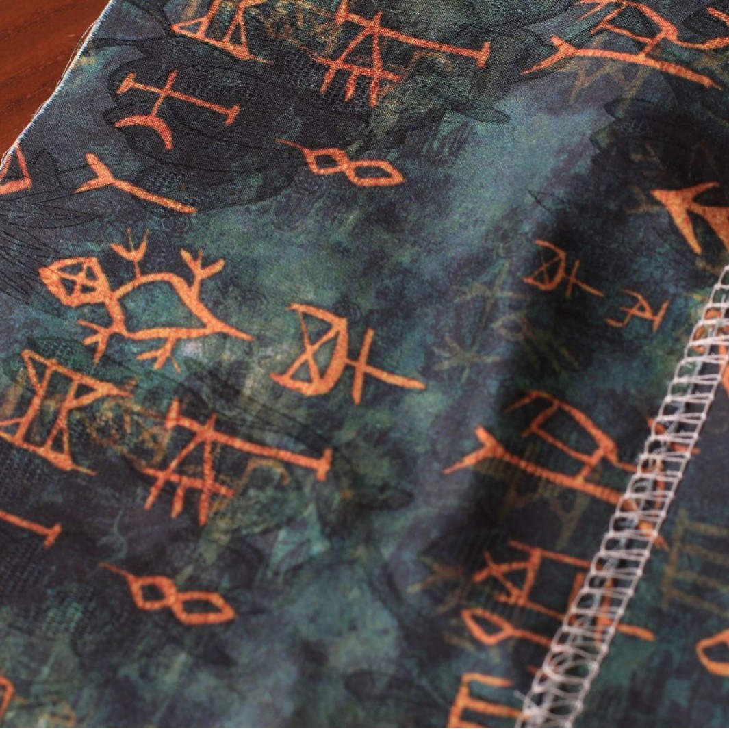 Orakel-Schrift-Jacquard Retro  – Sewing Tie Dye Bewertung und Preis