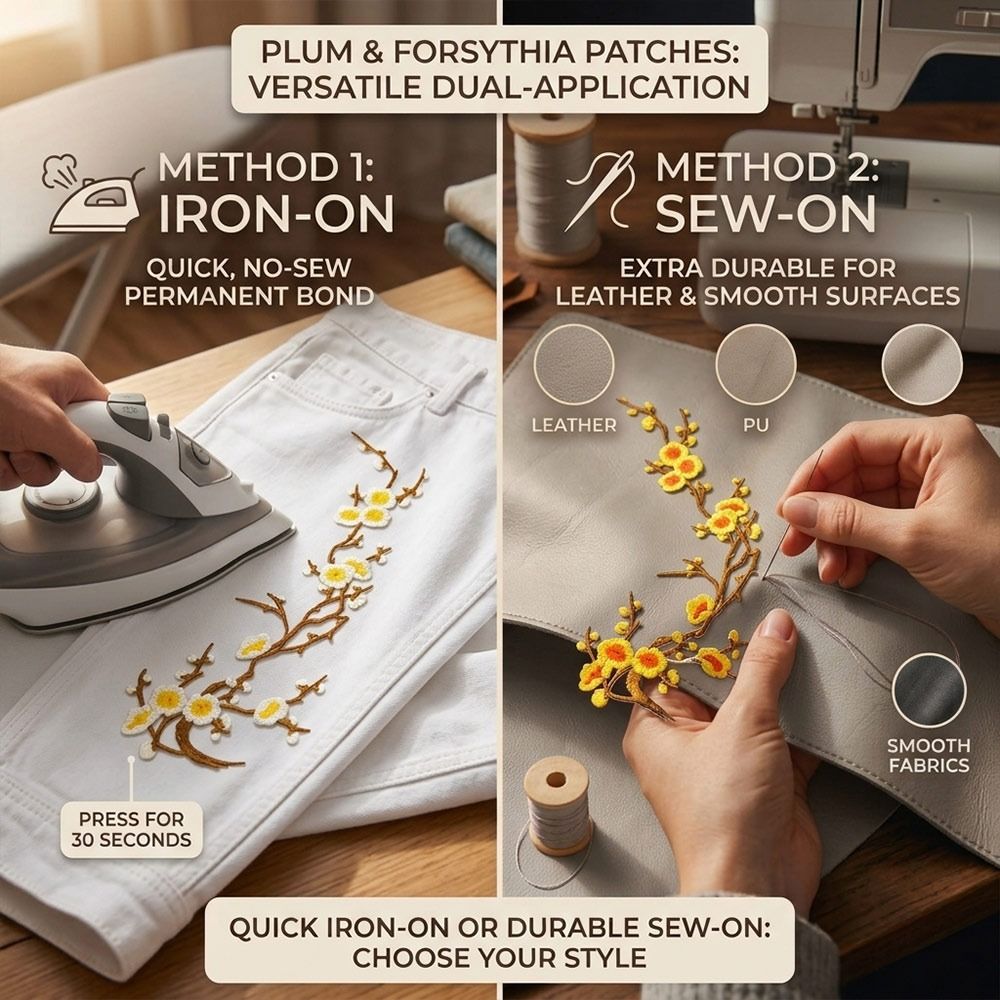 DIY-Kirschblüten-Aufnäher zum  – Sewing And Textile Bewertung und Preis