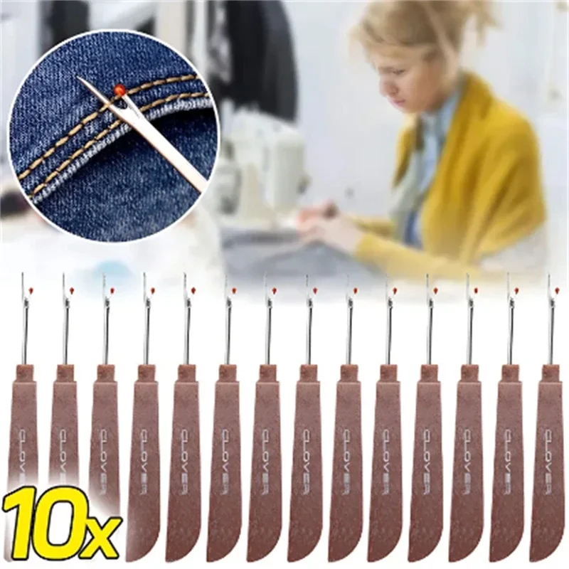 1/10Pcs Stahl Faden Cutter Hol – Seam Ripper Tool Bewertung und Preis
