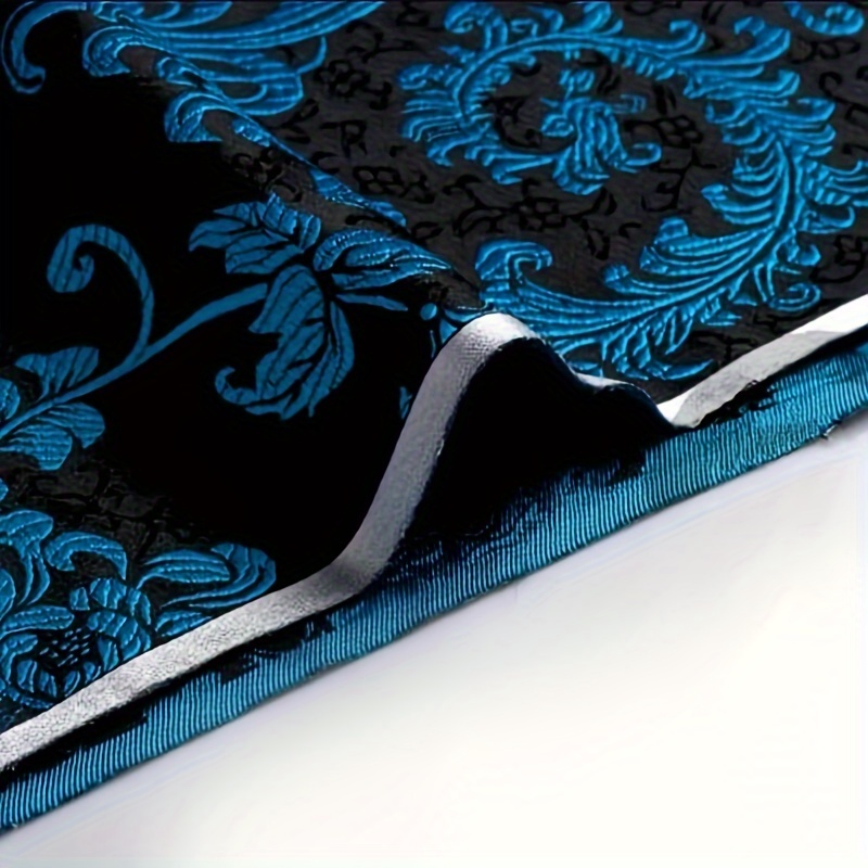 3D Blauer Phönixschwanz-Brokat – Sewing Garments Bewertung und Preis