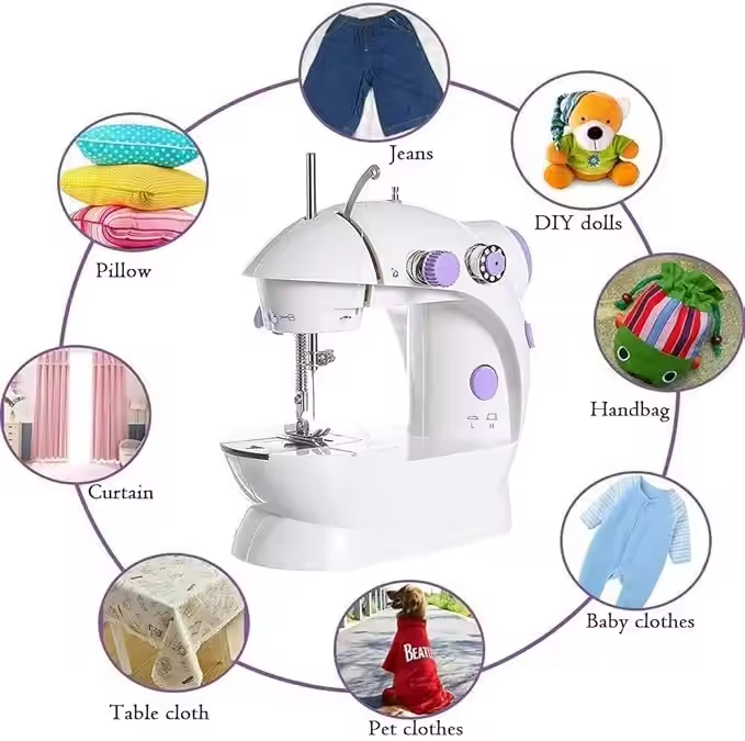 Mini elektrische Haushaltsnähm – Sewing Machine In Textile Industry Bewertung und Preis