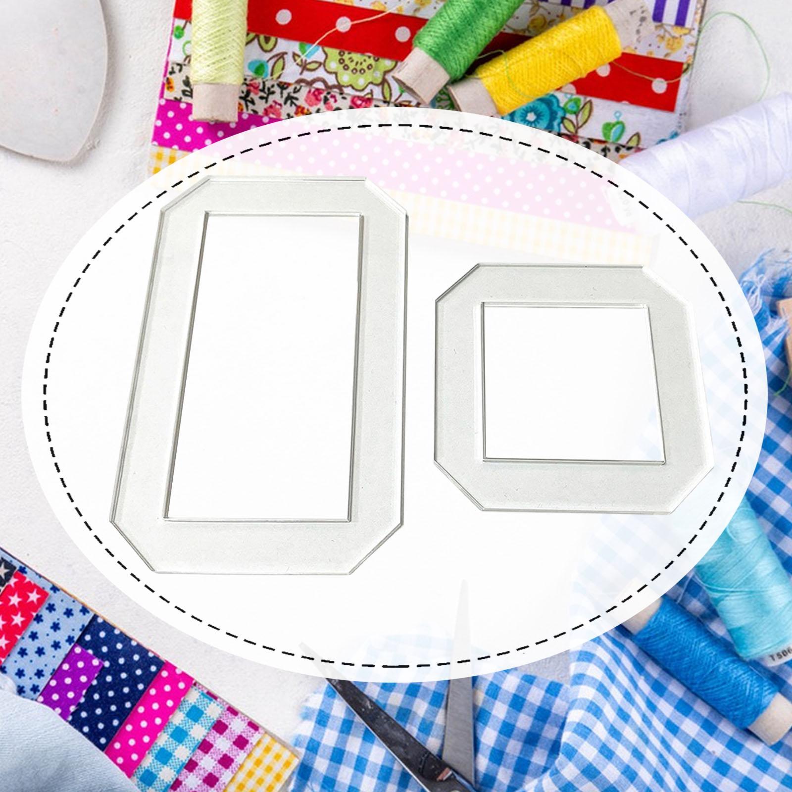 2 Stück Quilt-Schablonen, Quil – Quilting Ruler Square Bewertung und Preis