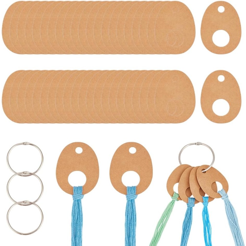 100 Stück Tropfen-Fadentropfen – Embroidery Floss Thread Bewertung und Preis