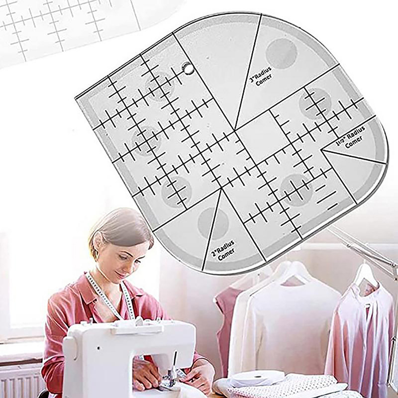 Gebogener Eckschneider, Quilt- – Quilting Ruler Square Bewertung und Preis